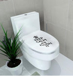 Toilet Cover Wall Stickers 3D Waterproof Bathroom Decal Pvc stereo toilet stickers