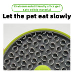 Pet Dog Licking Plate Slow Food Plate Dog Cage Licking Pad Card Cage Licking Plate