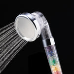 Seven-Color Crystal Gravel Shower