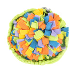 Pet Rainbow Smell Bag Can Contain Multi Functional Dog Sniff Pad, Slow Food Hidden Food Bowl