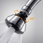 Swivel 360° Rotate Water Saving Faucet Aerator Nozzle