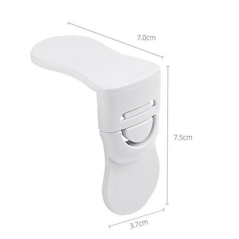 1pcs Child Safety Door Handle Lock Protection Baby Door Handle Lock Pet Room Door Handle Lock Easy Installation No Punching