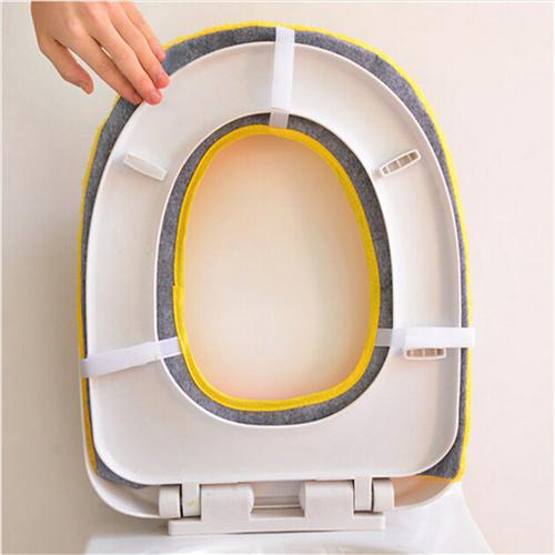 Toilet Closestool Seat Cover Soft  Toilet Seat Cover Mat Pad Lid