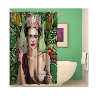 Ethnic style hand-painted Freita Carlo Shower Curtains Rideau de douche Cortina de ducha Bathroom Supplies
