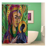 Ethnic style hand-painted Freita Carlo Shower Curtains Rideau de douche Cortina de ducha Bathroom Supplies