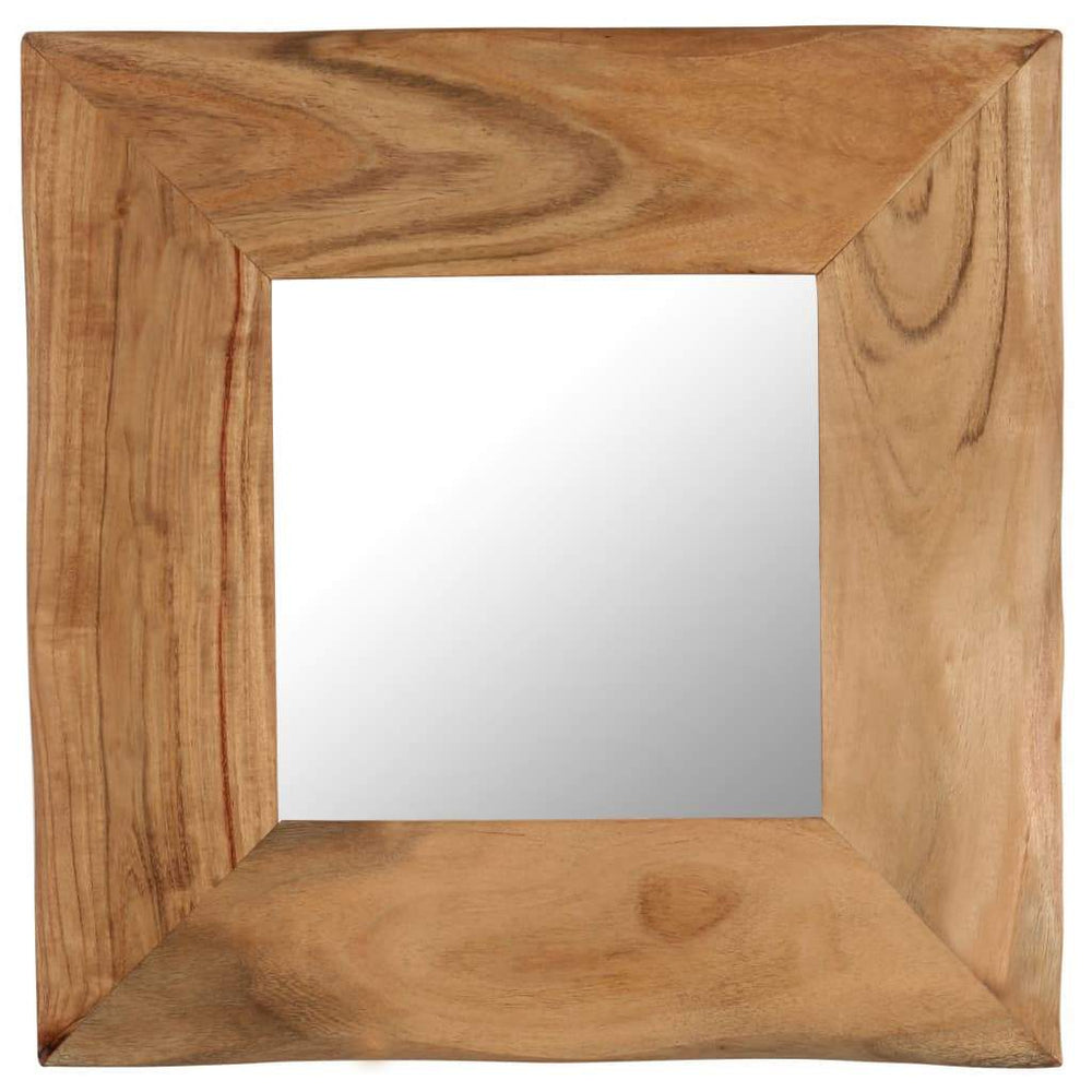 Cosmetic Mirror Solid Acacia Wood Make up Bathroom Hall Multi Sizes