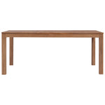 Solid Teak Wood Dining Table with Natural Finish Kitchen Multi Sizes