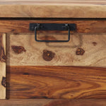 Shoe Cabinet 47.2"x13.8"x15.7" Solid Sheesham Wood