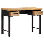 Writing Table 43.3"x19.6"x29.9" Solid Mango Wood