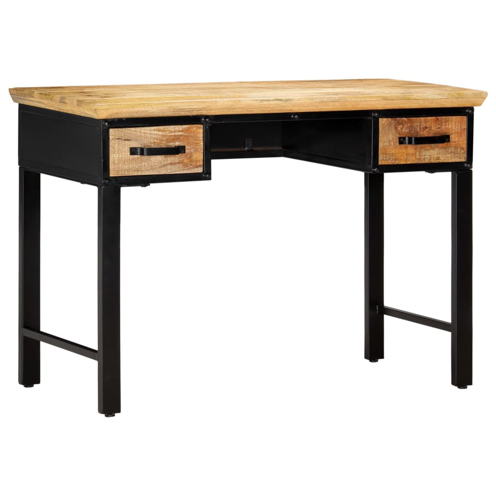 Writing Table 43.3"x19.6"x29.9" Solid Mango Wood