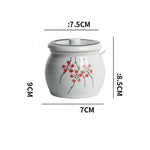 Japanese Style High Temperature Ceramic Lard Jar